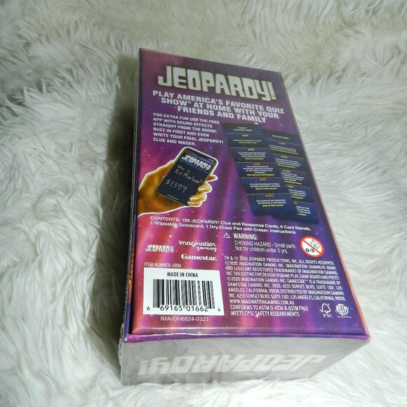 Jeopardy! Gamestar Card Game Play America’s favorite quiz show🆕SHIPS📦🏃 💨⚡🚚 - Picture 10 of 15